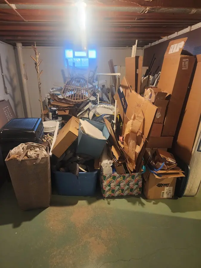 Roll-off dumpster container at job site for Construction Dumpster Rental in North Versailles